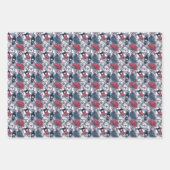 Feuille De Papier Cadeau Kokeshi (Devant 3)