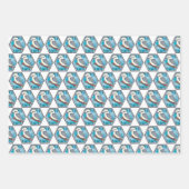 Feuille De Papier Cadeau Kookaburra Bird (Devant 3)