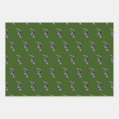 Feuille De Papier Cadeau Krampus (Devant)