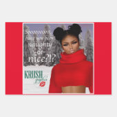 Feuille De Papier Cadeau Krush Graphix par Ahsek Novel Cadeau Enveloppe 1 (Devant)