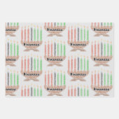 Feuille De Papier Cadeau Kwanzaa (Devant 3)