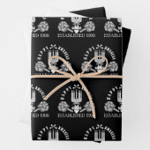 Feuille De Papier Cadeau Kwanzaa moderne (En situation)