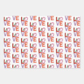 Feuille De Papier Cadeau La Caterpillar Très Affamée | AMOUR (Devant 3)