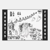 Feuille De Papier Cadeau La cérémonie hantée - (Devant 2)