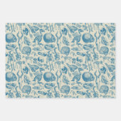 Feuille De Papier Cadeau La collection d'os (Devant 2)