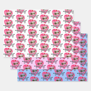 Feuille De Papier Cadeau La Dame du Boss