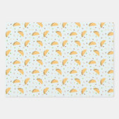 Feuille De Papier Cadeau La faim du Motif de Tacos (Devant)