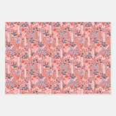 Feuille De Papier Cadeau La florale de Valentine (Devant 2)