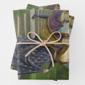 Feuille De Papier Cadeau La Grande Dame (par John Collier) (En situation)