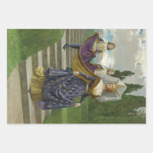 Feuille De Papier Cadeau La Grande Dame (par John Collier)