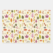 Feuille De Papier Cadeau La nature boisée (Devant 3)