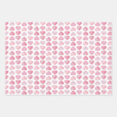 Feuille De Papier Cadeau la Saint-Valentin (Devant)