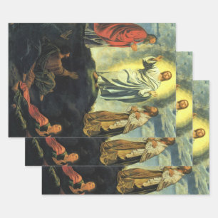 Feuille De Papier Cadeau La Transfiguration de Giovanni Girolamo Savoldo