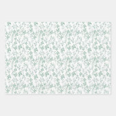 Feuille De Papier Cadeau La verdure (Devant)