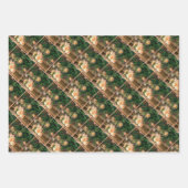 Feuille De Papier Cadeau La Vierge des Roses - Madonna with child (Devant 3)