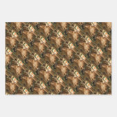 Feuille De Papier Cadeau La Vierge des Roses - Madonna with child (Devant 2)