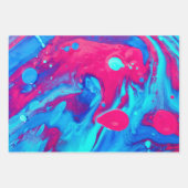 Feuille De Papier Cadeau laboratoire noir (Devant 3)