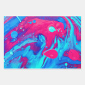 Feuille De Papier Cadeau laboratoire noir (Devant 2)