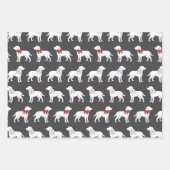 Feuille De Papier Cadeau Labrador Retrivers Motif de boîte-cadeau de chien (Devant 2)
