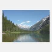 Feuille De Papier Cadeau Lac Avalanche I dans le parc national Glacier (Devant)