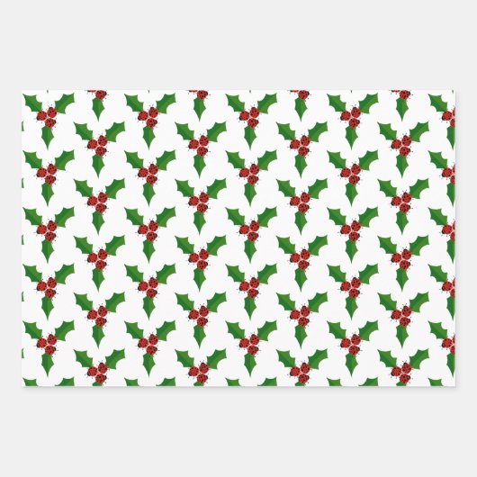 Feuille De Papier Cadeau Lady Bugs et Holly (Devant 3)