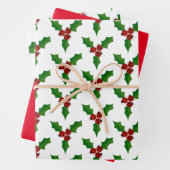 Feuille De Papier Cadeau Lady Bugs et Holly (En situation)