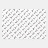 Feuille De Papier Cadeau LADY Gift (Devant)