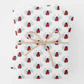 Feuille De Papier Cadeau Ladybug (En situation)