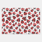 FEUILLE DE PAPIER CADEAU LADYBUGS DON WRAP (Devant)