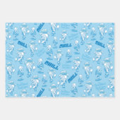 Feuille De Papier Cadeau L'ANNÉE SANS Motif SANTA CLAUS™ Snow Miser (Devant)