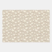 Feuille De Papier Cadeau Lapin Céleste lapins Bonanza - motif. (Devant 2)