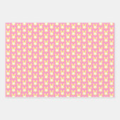 Feuille De Papier Cadeau Lapin de Pâques (Devant 3)