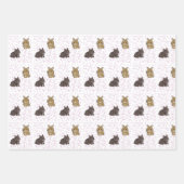 Feuille De Papier Cadeau Lapins Lionhead (Devant 3)