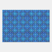 Feuille De Papier Cadeau Lapiz Tapestry Wrapping Paper Trio (Devant 2)