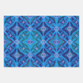 Feuille De Papier Cadeau Lapiz Tapestry Wrapping Paper Trio (Devant)