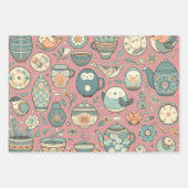 Feuille De Papier Cadeau L'art potier chinois (Devant 2)