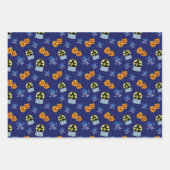 Feuille De Papier Cadeau L'Assistant D'Oz™ | Motif de la sorcière d'Hallowe (Devant)
