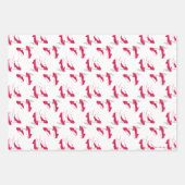 Feuille De Papier Cadeau L'Assistant D'Oz™ | Motif Ruby Slippers™ (Devant)