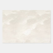 Feuille De Papier Cadeau Lavage de Bébé Rose Chic Perle (Devant 2)