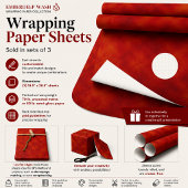 Feuille De Papier Cadeau Lavage Emberdeep