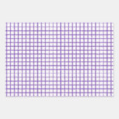 Feuille De Papier Cadeau Lavande Lilac et violet (Devant 3)