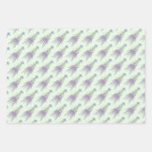 Feuille De Papier Cadeau Lavender Herb Flower Bund Motifs (Devant 3)