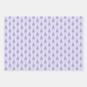 Feuille De Papier Cadeau Lavender Herb Flower Bund Motifs (Devant)