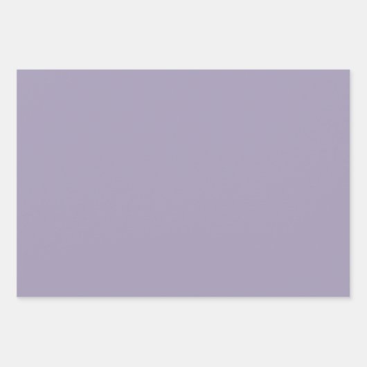 Feuille De Papier Cadeau Lavender Mauve rose violet géométrique Art Abstrai (Devant 3)