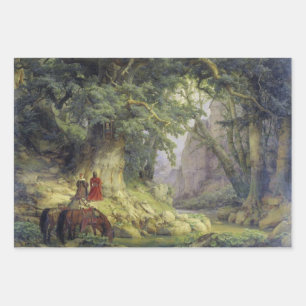 Feuille De Papier Cadeau Le chêne de mille ans (par Karl Laling)