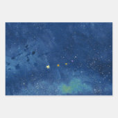 Feuille De Papier Cadeau Le ciel étoilé (Devant 3)