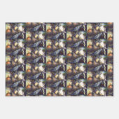 Feuille De Papier Cadeau Le destin hurlant de la vie (Devant 2)