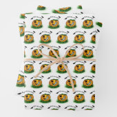 Feuille De Papier Cadeau Le fantôme d'Halloween, chauve-souris, fantôme et (En situation)