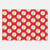 Feuille De Papier Cadeau Le Flash | Éclair (Devant)