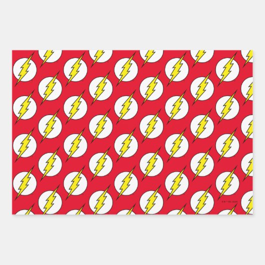 Feuille De Papier Cadeau Le Flash | Éclair (Devant)